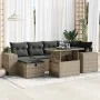 Set de sofás de jardín y cojines 8 piezas ratán sintético gris by , Garden sets - Ref: Foro24-3327940, Price: 486,23 €, Disco...