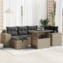 Set de sofás de jardín y cojines 8 piezas ratán sintético gris von , Gartensets - Ref: Foro24-3327940, Preis: 526,65 €, Rabat...
