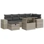 Set de sofás de jardín 8 pzas y cojines ratán sintético gris by , Garden sets - Ref: Foro24-3327942, Price: 550,79 €, Discoun...