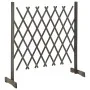 Trellis garden fence solid gray fir wood 120x90 cm by vidaXL, fence panels - Ref: Foro24-314825, Price: 25,77 €, Discount: %