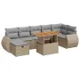 Set sofás jardín y cojines 5 pzas ratán sintético acacia beige von , Gartensets - Ref: Foro24-3328067, Preis: 560,38 €, Rabat...