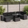 Set de sofás de jardín y cojines 8 piezas ratán sintético negro von , Gartensets - Ref: Foro24-3326836, Preis: 557,73 €, Raba...