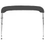 Anthracite grey 3-arch Bimini top 183x180x137 cm by vidaXL, Boat storage covers - Ref: Foro24-93135, Price: 139,79 €, Discoun...