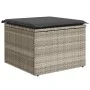 Set of 8 garden sofas and cushions synthetic rattan gray by , Garden sets - Ref: Foro24-3326843, Price: 632,24 €, Discount: %
