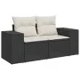 Set of garden sofas and cushions 10 pcs synthetic rattan black by , Garden sets - Ref: Foro24-3326857, Price: 664,57 €, Disco...