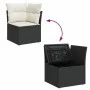 Set of garden sofas and cushions 10 pcs synthetic rattan black by , Garden sets - Ref: Foro24-3326857, Price: 664,57 €, Disco...