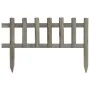 Bordes de jardín 10 unidades madera de abeto 4,4 m by vidaXL, Garden edging and edging - Ref: Foro24-314845, Price: 29,95 €, ...