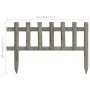 Bordes de jardín 10 unidades madera de abeto 4,4 m by vidaXL, Garden edging and edging - Ref: Foro24-314845, Price: 29,95 €, ...
