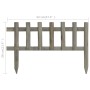 Bordes de jardín 10 unidades madera de abeto 4,4 m by vidaXL, Garden edging and edging - Ref: Foro24-314845, Price: 27,65 €, ...