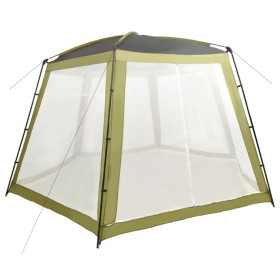 Carpa para piscina de tela verde 500x433x250 cm