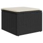 Set of garden sofas and cushions 8 pieces synthetic rattan black by , Garden sets - Ref: Foro24-3327066, Price: 512,35 €, Dis...