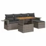 Set of 6 garden furniture and cushions synthetic rattan gray by , Garden sets - Ref: Foro24-3327140, Price: 401,85 €, Discoun...