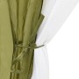 Grünes Stoffzelt für Schwimmbad 500x433x250 cm von vidaXL, Pool- und Spa-Zubehör - Ref: Foro24-93039, Preis: 163,13 €, Rabatt: %