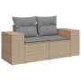 Set Gartensofas mit Kissen 4 Stück synthetisches Rattan beige von , Gartensets - Ref: Foro24-3325655, Preis: 293,35 €, Rabatt: %