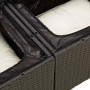 5 pcs garden furniture set and cushions synthetic rattan black by , Garden sets - Ref: Foro24-3325662, Price: 317,44 €, Disco...