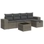 Set de muebles de jardín 6 pzas y cojines ratán sintético gris de , Conjuntos de jardín - Ref: Foro24-3325676, Precio: 373,89...