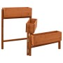 Zusammenklappbarer Pflanzkasten aus orangefarbenem Tannenholz, 60 x 14 x 75 cm von vidaXL, Töpfe und Pflanzgefäße - Ref: Foro...