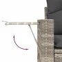 Set of garden sofas and cushions 5 pcs synthetic rattan light gray by , Garden sets - Ref: Foro24-3325468, Price: 334,90 €, D...