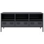 Mueble de TV acero laminado en frío antracita 101,5x39x43,5 cm von , TV-Möbel - Ref: Foro24-851324, Preis: 94,07 €, Rabatt: %