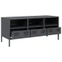 Mueble de TV acero laminado en frío antracita 101,5x39x43,5 cm by , TV Furniture - Ref: Foro24-851324, Price: 93,19 €, Discou...
