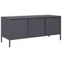 Mueble de TV acero laminado en frío antracita 101,5x39x43,5 cm by , TV Furniture - Ref: Foro24-851324, Price: 93,19 €, Discou...