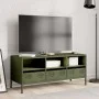 Mueble TV acero laminado en frío verde oliva 101,5x39x43,5 cm von , TV-Möbel - Ref: Foro24-851326, Preis: 93,12 €, Rabatt: %