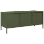 Mueble TV acero laminado en frío verde oliva 101,5x39x43,5 cm von , TV-Möbel - Ref: Foro24-851326, Preis: 93,12 €, Rabatt: %