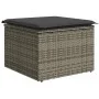 Set garden sofas and cushions 9 pcs synthetic rattan acacia gray by , Garden sets - Ref: Foro24-3327413, Price: 589,54 €, Dis...