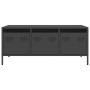 Mesa de centro acero laminado en frío negro 101,5x50x43,5 cm by , Coffee table - Ref: Foro24-851268, Price: 106,61 €, Discoun...