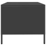 Mesa de centro acero laminado en frío negro 101,5x50x43,5 cm by , Coffee table - Ref: Foro24-851268, Price: 106,61 €, Discoun...