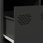 Mesa de centro acero laminado en frío negro 101,5x50x43,5 cm by , Coffee table - Ref: Foro24-851268, Price: 106,61 €, Discoun...