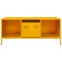 Couchtisch aus kaltgewalztem Stahl gelb 101,5x50x43,5 cm von , Couchtisch - Ref: Foro24-851277, Preis: 123,40 €, Rabatt: %