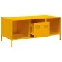 Couchtisch aus kaltgewalztem Stahl gelb 101,5x50x43,5 cm von , Couchtisch - Ref: Foro24-851277, Preis: 123,40 €, Rabatt: %