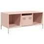 Mesa de centro acero laminado en frío rosa 101,5x50x43,5 cm de , Mesas de centro - Ref: Foro24-851275, Precio: 92,11 €, Descu...