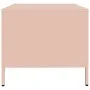Mesa de centro acero laminado en frío rosa 101,5x50x43,5 cm de , Mesas de centro - Ref: Foro24-851275, Precio: 92,11 €, Descu...