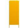 Aparador acero amarillo mostaza 68x39x101,5 cm de , Aparadores - Ref: Foro24-851223, Precio: 127,93 €, Descuento: %