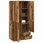 Holzwerkstoffschrank Altholz 80x52x180 cm von , Kleiderschränke - Ref: Foro24-855886, Preis: 242,58 €, Rabatt: %