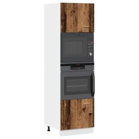 Mikrowellenschrank aus gealtertem Holz 60x57x207 cm von , Küchenschränke - Ref: Foro24-856128, Preis: 170,71 €, Rabatt: %