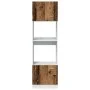 Armario de microondas madera ingeniería envejecida 60x57x207 cm de , Armarios de cocina - Ref: Foro24-856128, Precio: 170,71 ...