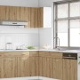 Armario colgante de esquina madera roble artisan 57x57x60 cm de , Armarios de cocina - Ref: Foro24-856123, Precio: 90,96 €, D...