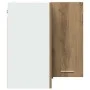 Artisan oak corner hanging cabinet 57x57x60 cm by , Kitchen cabinets - Ref: Foro24-856123, Price: 85,85 €, Discount: %