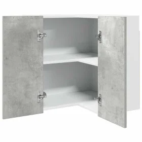 Hängeecke Sperrholzschrank grauer Beton 57x57x60cm von , Küchenschränke - Ref: Foro24-856121, Preis: 84,34 €, Rabatt: %