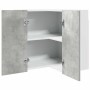 Hängeecke Sperrholzschrank grauer Beton 57x57x60cm von , Küchenschränke - Ref: Foro24-856121, Preis: 84,34 €, Rabatt: %