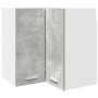 Hängeecke Sperrholzschrank grauer Beton 57x57x60cm von , Küchenschränke - Ref: Foro24-856121, Preis: 84,34 €, Rabatt: %