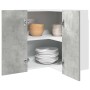 Hängeecke Sperrholzschrank grauer Beton 57x57x60cm von , Küchenschränke - Ref: Foro24-856121, Preis: 84,34 €, Rabatt: %