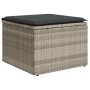 Set Gartensofas und Kissen 2-teilig synthetisches Rattan Akaziengrau von , Gartensets - Ref: Foro24-3328685, Preis: 109,36 €,...