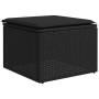 Set garden sofas and cushions 2 pcs synthetic rattan acacia black by , Garden sets - Ref: Foro24-3328658, Price: 88,56 €, Dis...