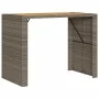Garden bar set without cushions 5 pcs synthetic rattan acacia gray by , Garden sets - Ref: Foro24-3328890, Price: 556,84 €, D...
