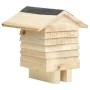 Bienenhotel aus massivem Tannenholz 22x20x20 cm von vidaXL, Käfige und Lebensräume für Kleintiere - Ref: Foro24-314814, Preis...