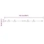 Sliding wardrobe door kit carbon steel 152.5 cm by , DIY accessories - Ref: Foro24-4009674, Price: 31,00 €, Discount: %